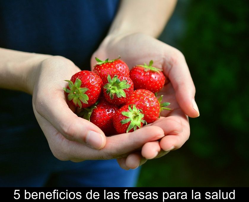5 Beneficios De Las Fresas Para La Salud