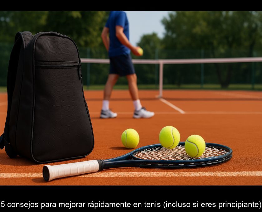 5 Consejos Para Mejorar Rápidamente En Tenis (incluso Si Eres Principiante)