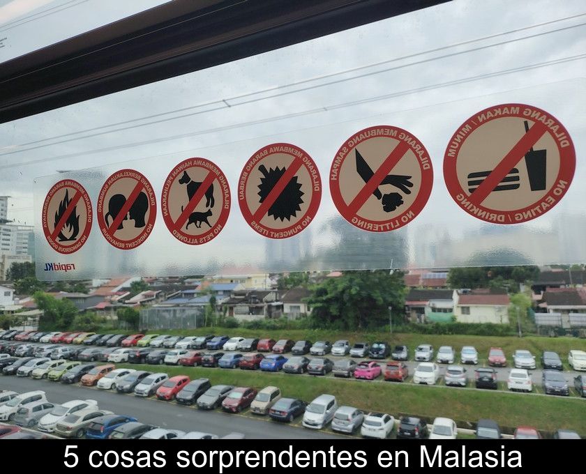 5 Cosas Sorprendentes En Malasia