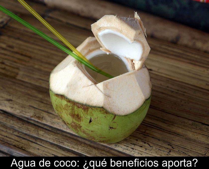 Agua De Coco: ¿qué Beneficios Aporta?