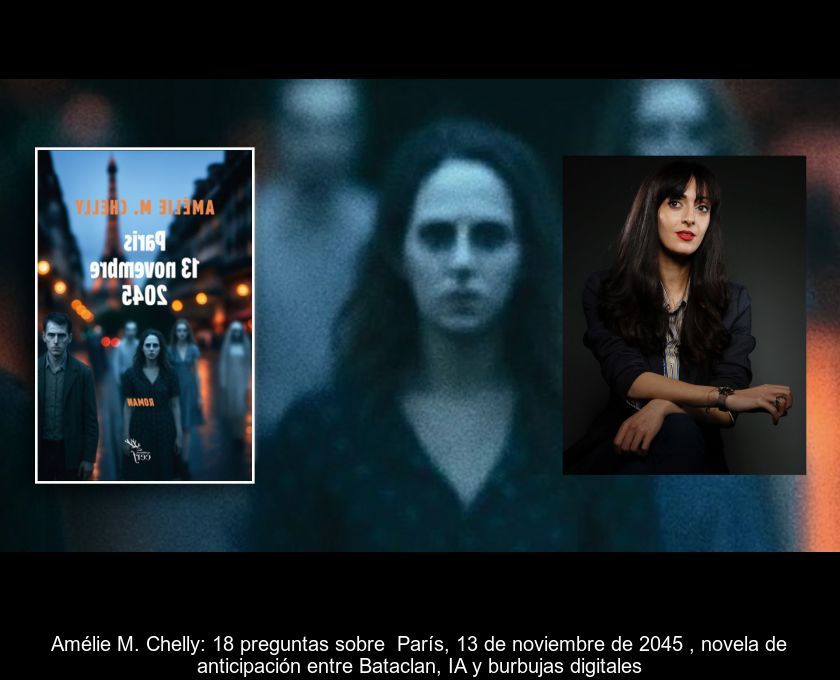 Amélie M. Chelly: 18 Preguntas Sobre 'parís, 13 De Noviembre De 2045', Novela De Anticipación Entre Bataclan, Ia Y Burbujas Digitales