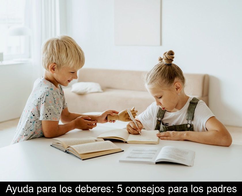 Ayuda Para Los Deberes: 5 Consejos Para Los Padres