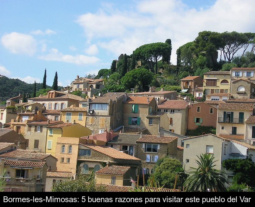 Bormes-les-mimosas: 5 Buenas Razones Para Visitar Este Pueblo Del Var