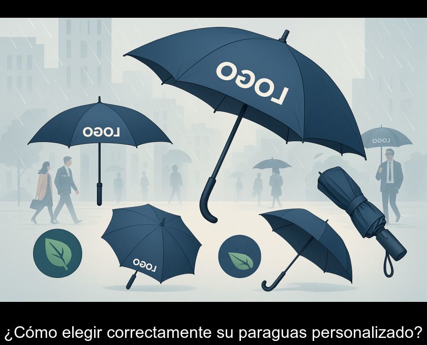 ¿cómo Elegir Correctamente Su Paraguas Personalizado?
