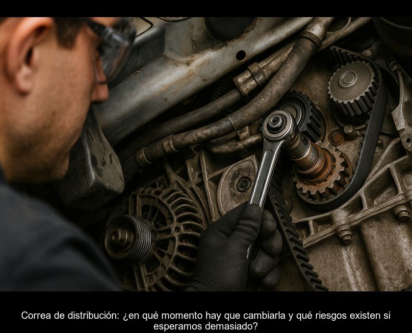 Correa De Distribución: ¿en Qué Momento Hay Que Cambiarla Y Qué Riesgos Existen Si Esperamos Demasiado?