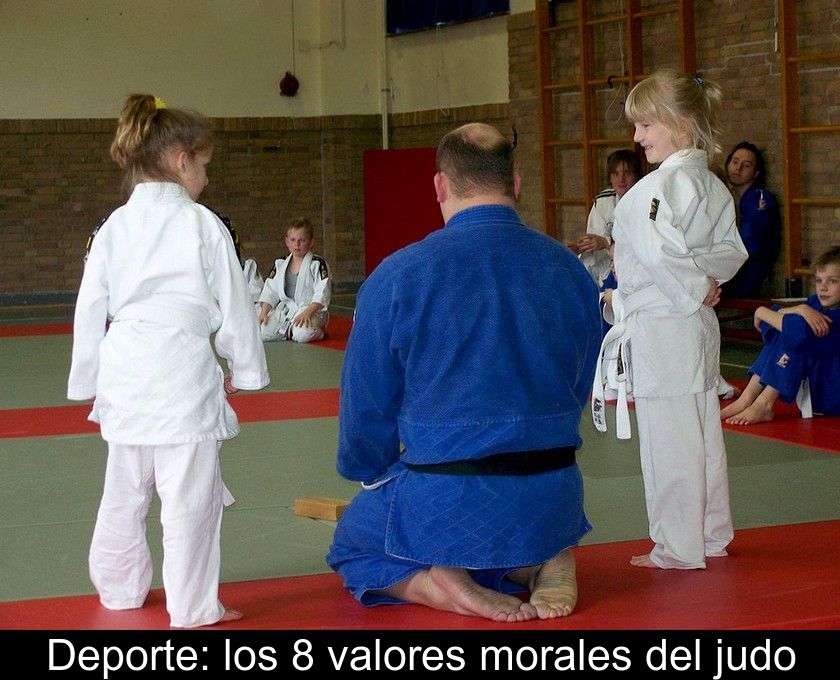 Deporte: Los 8 Valores Morales Del Judo