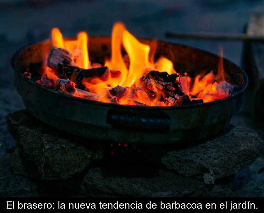 El Brasero: La Nueva Tendencia De Barbacoa En El Jardín.