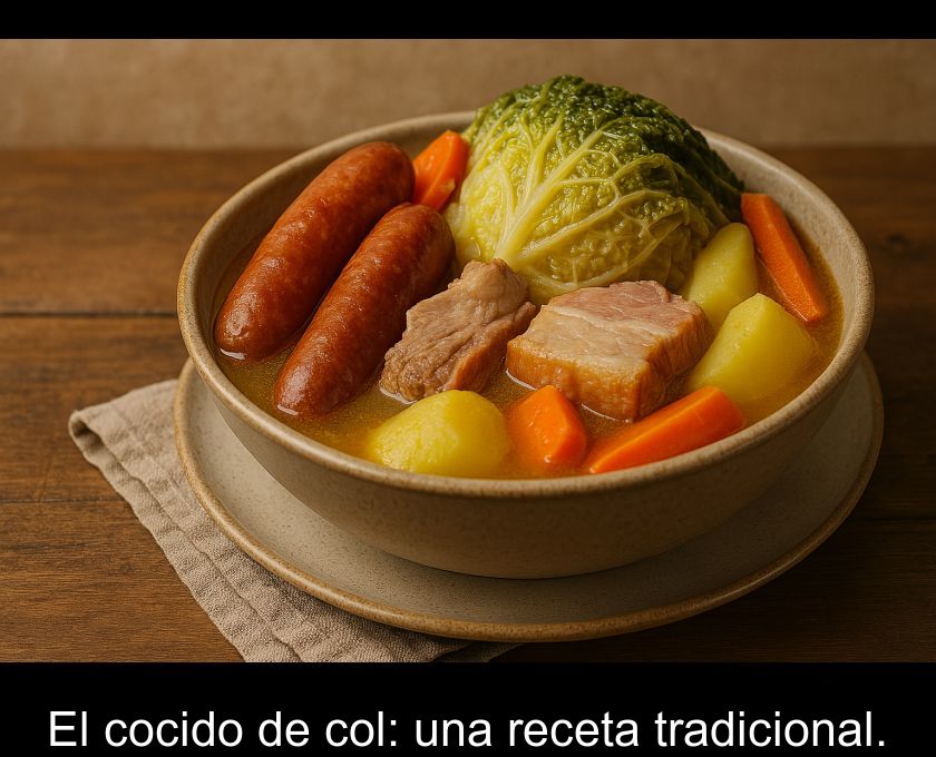 El Cocido De Col: Una Receta Tradicional.