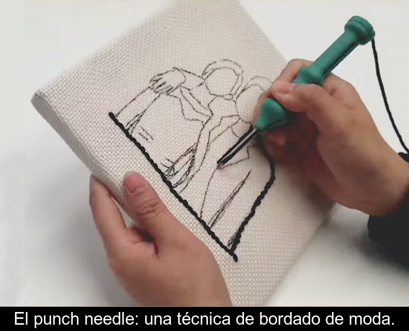 El Punch Needle: Una Técnica De Bordado De Moda.
