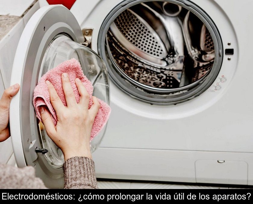 Electrodomésticos: ¿cómo Prolongar La Vida útil De Los Aparatos?