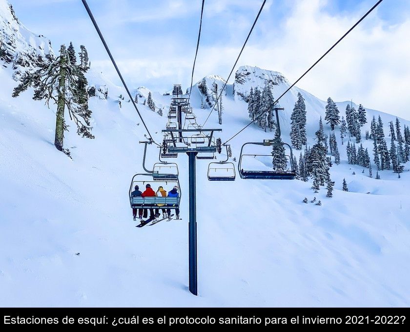 Estaciones De Esquí: ¿cuál Es El Protocolo Sanitario Para El Invierno 2021-2022?