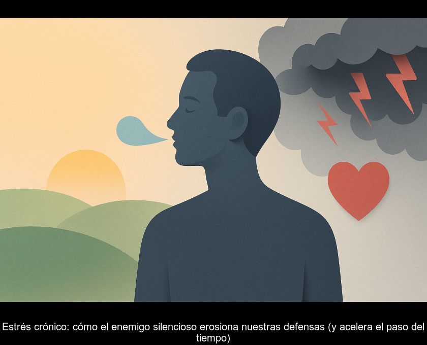 Estrés Crónico: Cómo El Enemigo Silencioso Erosiona Nuestras Defensas (y Acelera El Paso Del Tiempo)