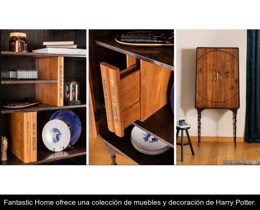 Fantastic Home Ofrece Una Colección De Muebles Y Decoración De Harry Potter.