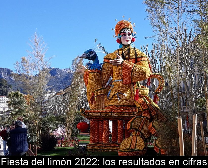 Fiesta Del Limón 2022: Los Resultados En Cifras