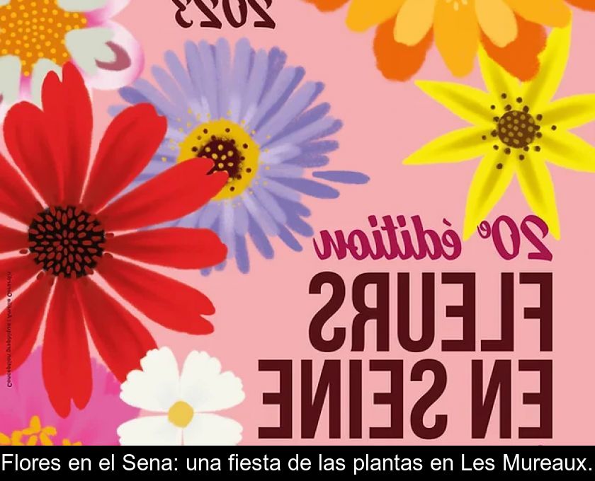 Flores En El Sena: Una Fiesta De Las Plantas En Les Mureaux.