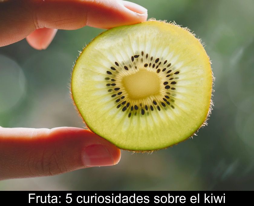 Fruta: 5 Curiosidades Sobre El Kiwi