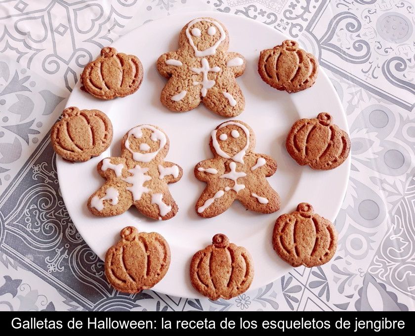 Galletas De Halloween: La Receta De Los Esqueletos De Jengibre