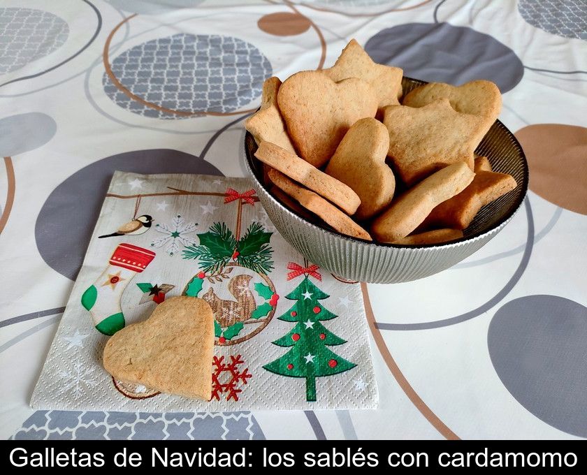 Galletas De Navidad: Los Sablés Con Cardamomo