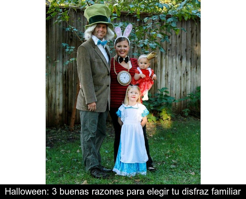 Halloween: 3 Buenas Razones Para Elegir Tu Disfraz Familiar