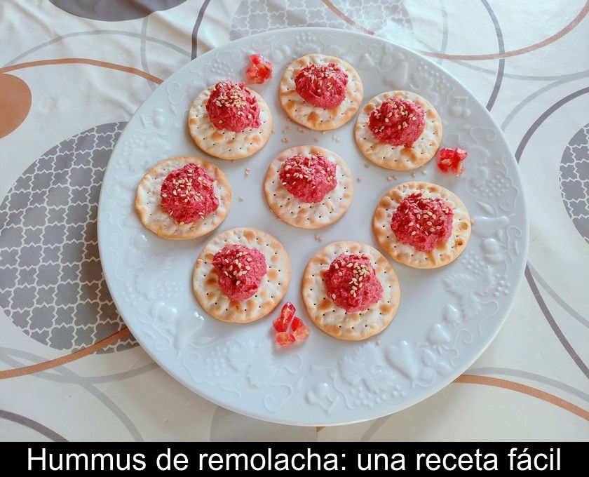 Hummus De Remolacha: Una Receta Fácil