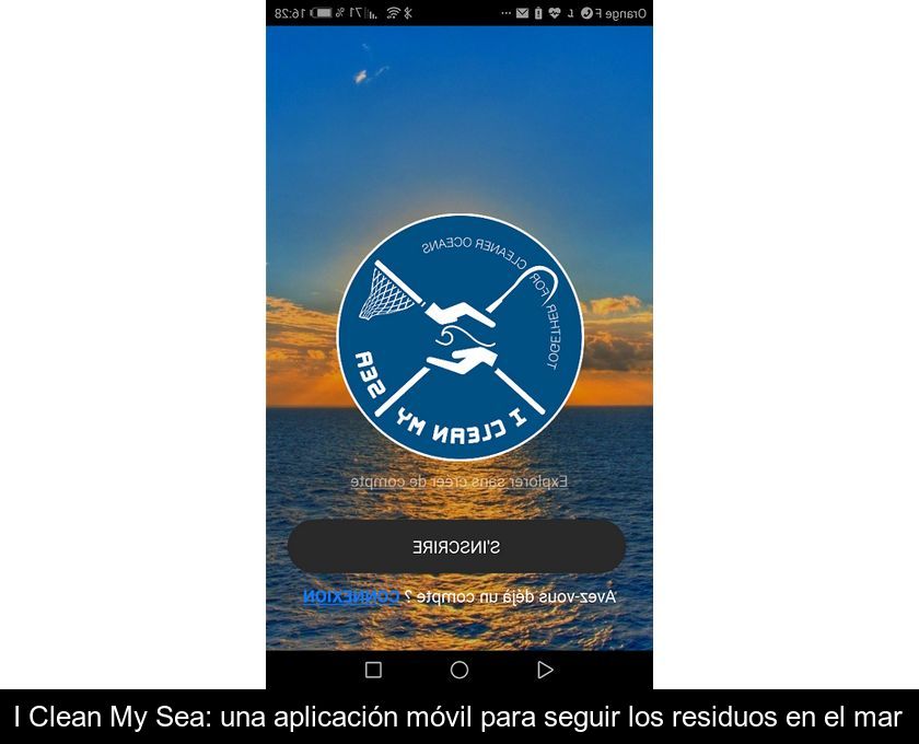 I Clean My Sea: Una Aplicación Móvil Para Seguir Los Residuos En El Mar