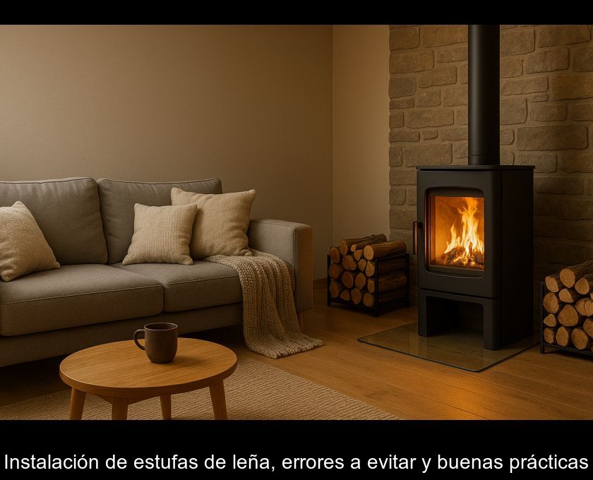Instalación De Estufas De Leña, Errores A Evitar Y Buenas Prácticas