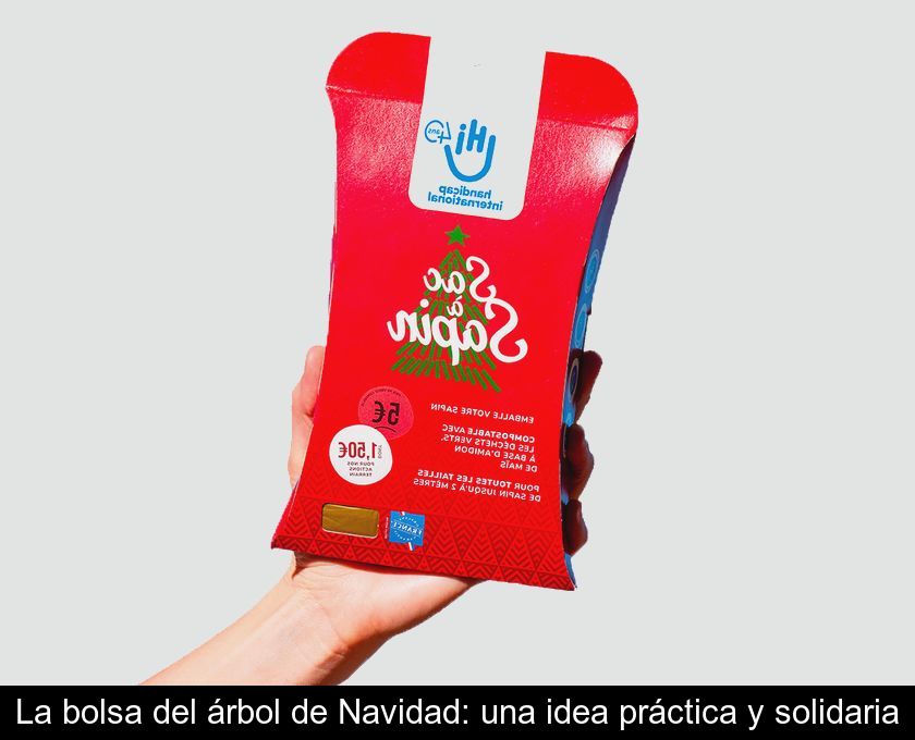 La Bolsa Del árbol De Navidad: Una Idea Práctica Y Solidaria