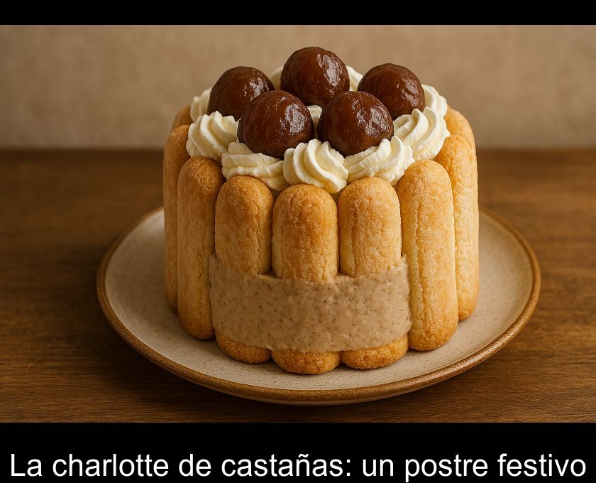 La Charlotte De Castañas: Un Postre Festivo