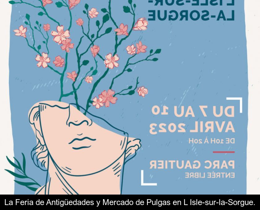 La Feria De Antigüedades Y Mercado De Pulgas En L'isle-sur-la-sorgue.