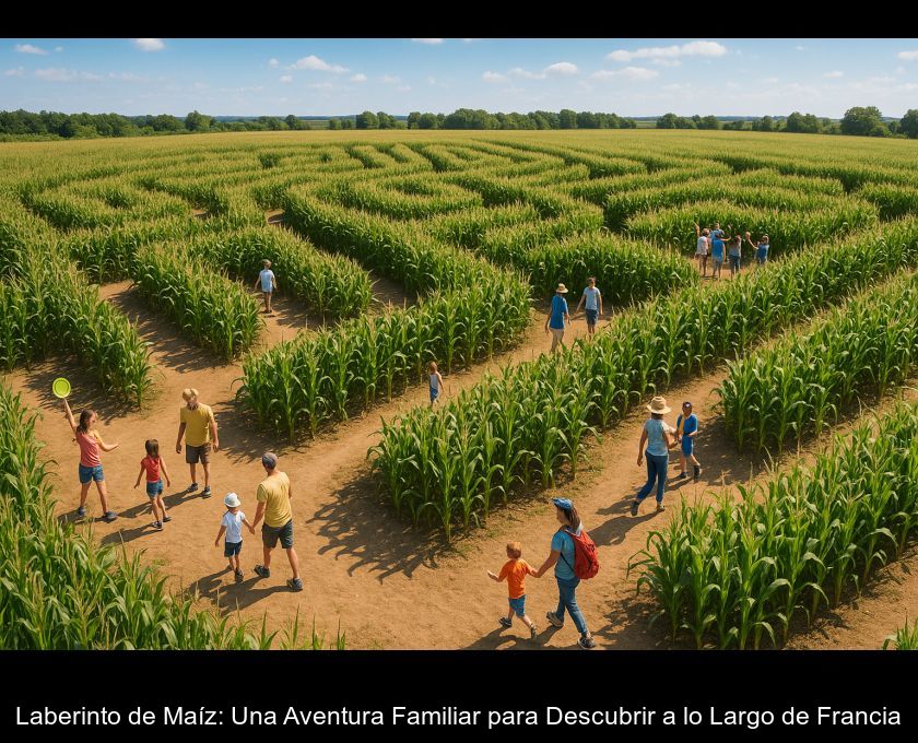 Laberinto De Maíz: Una Aventura Familiar Para Descubrir A Lo Largo De Francia