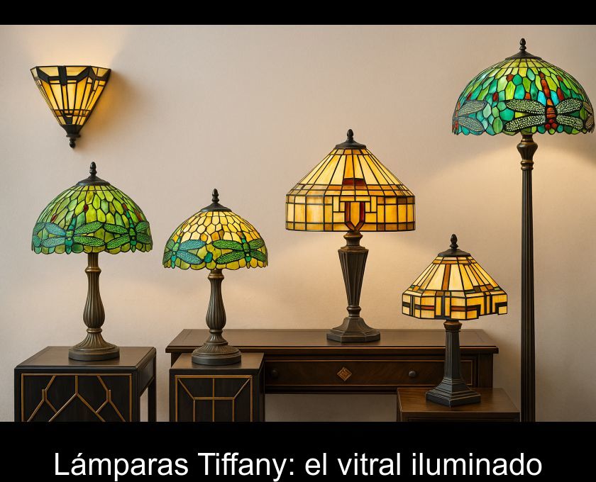 Lámparas Tiffany: El Vitral Iluminado