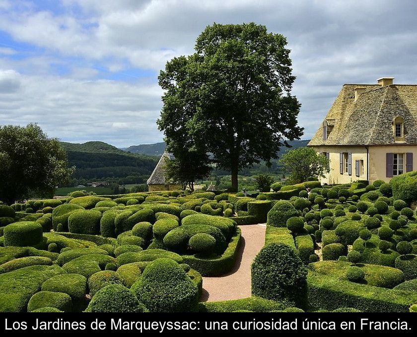 Los Jardines De Marqueyssac: Una Curiosidad única En Francia.