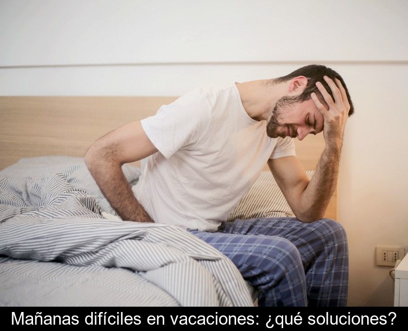 Mañanas Difíciles En Vacaciones: ¿qué Soluciones?