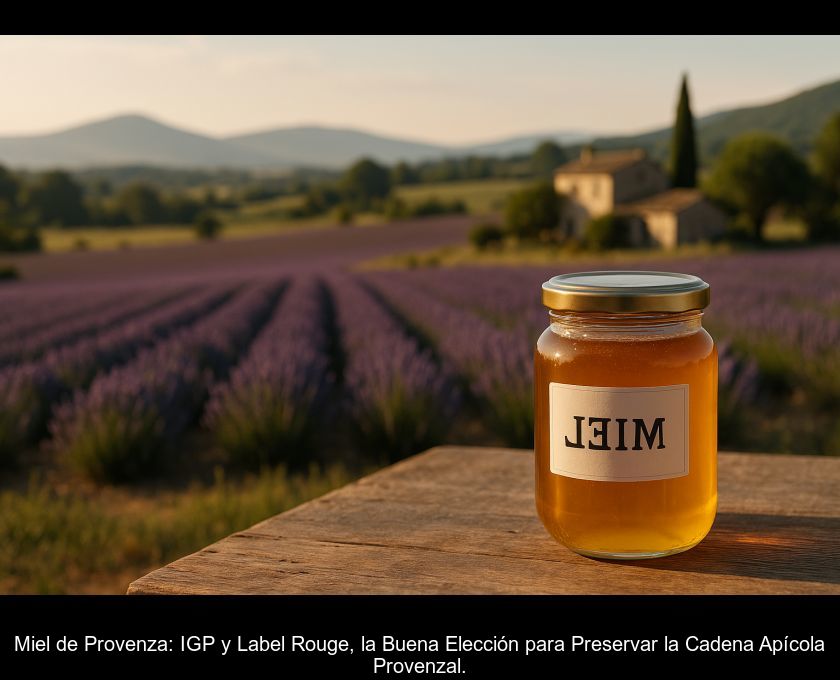 Miel De Provenza: Igp Y Label Rouge, La Buena Elección Para Preservar La Cadena Apícola Provenzal.