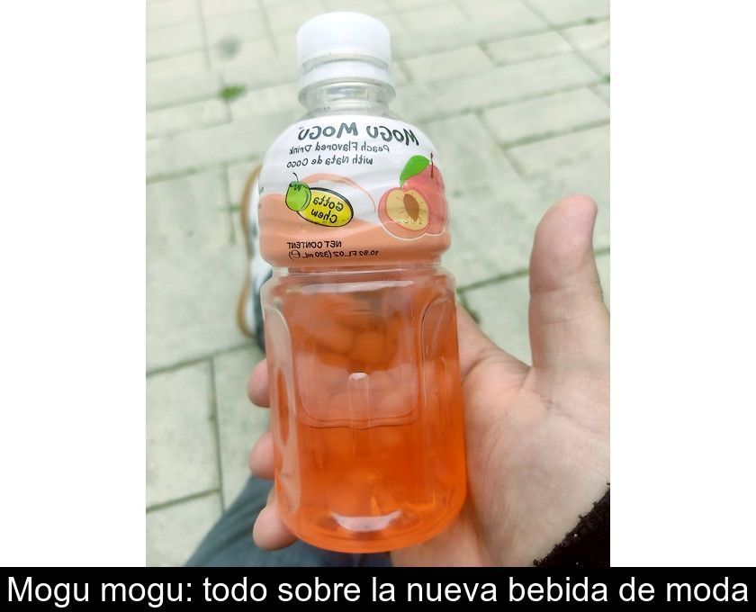 Mogu Mogu: Todo Sobre La Nueva Bebida De Moda