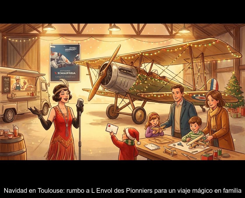 Navidad En Toulouse: Rumbo A L'envol Des Pionniers Para Un Viaje Mágico En Familia