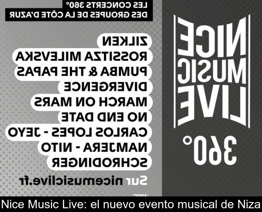 Nice Music Live: El Nuevo Evento Musical De Niza