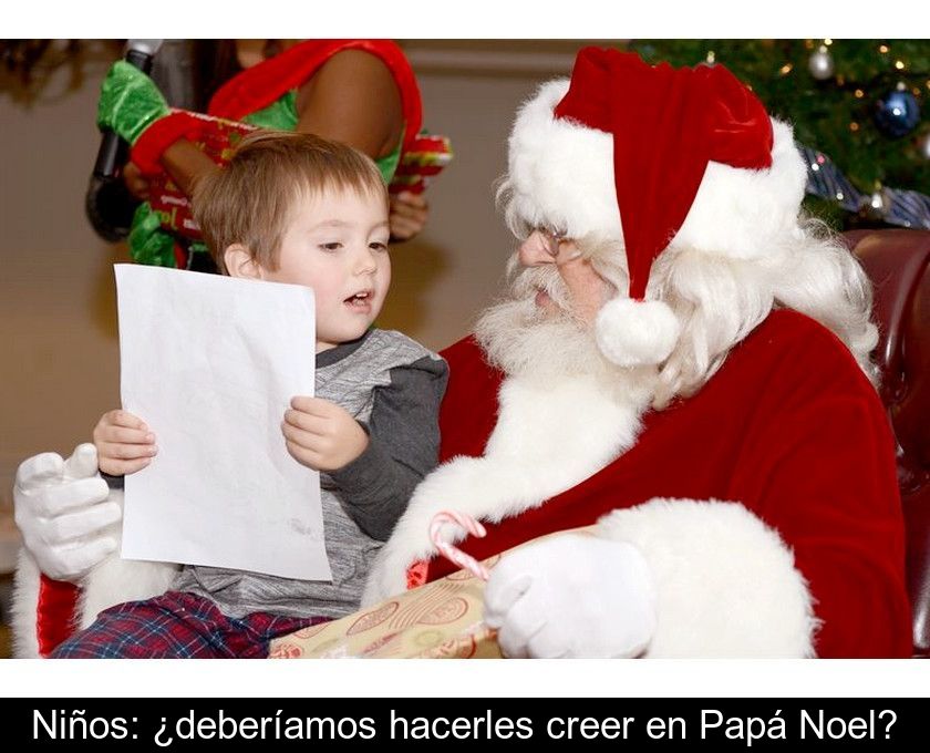 Niños: ¿deberíamos Hacerles Creer En Papá Noel?