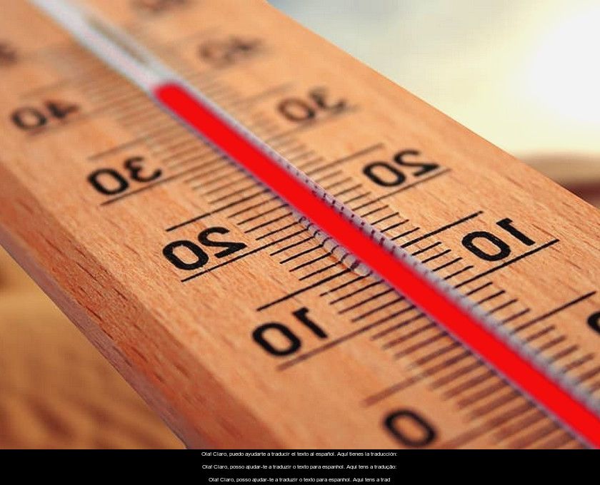 Ola De Calor: Alerta Roja En 5 Preguntas