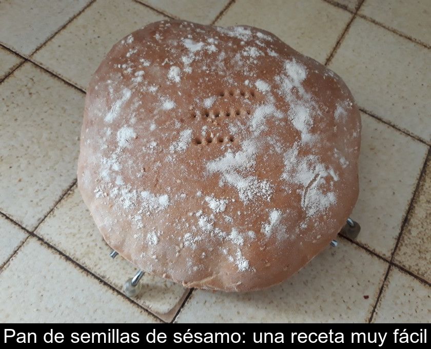 Pan De Semillas De Sésamo: Una Receta Muy Fácil