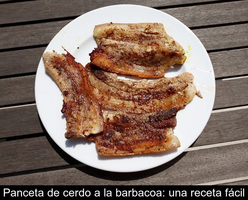 Panceta de cerdo a la barbacoa: una receta fácil