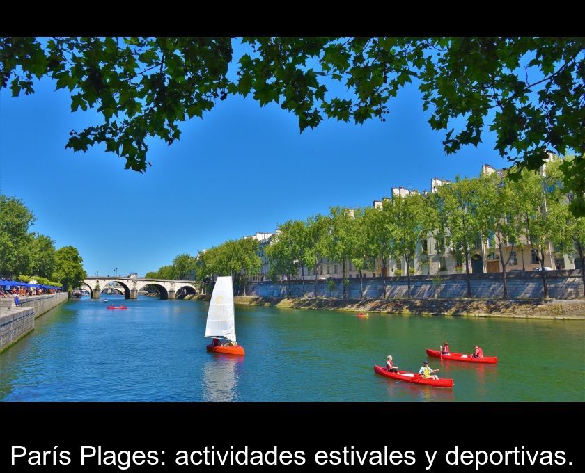 París Plages: Actividades Estivales Y Deportivas.