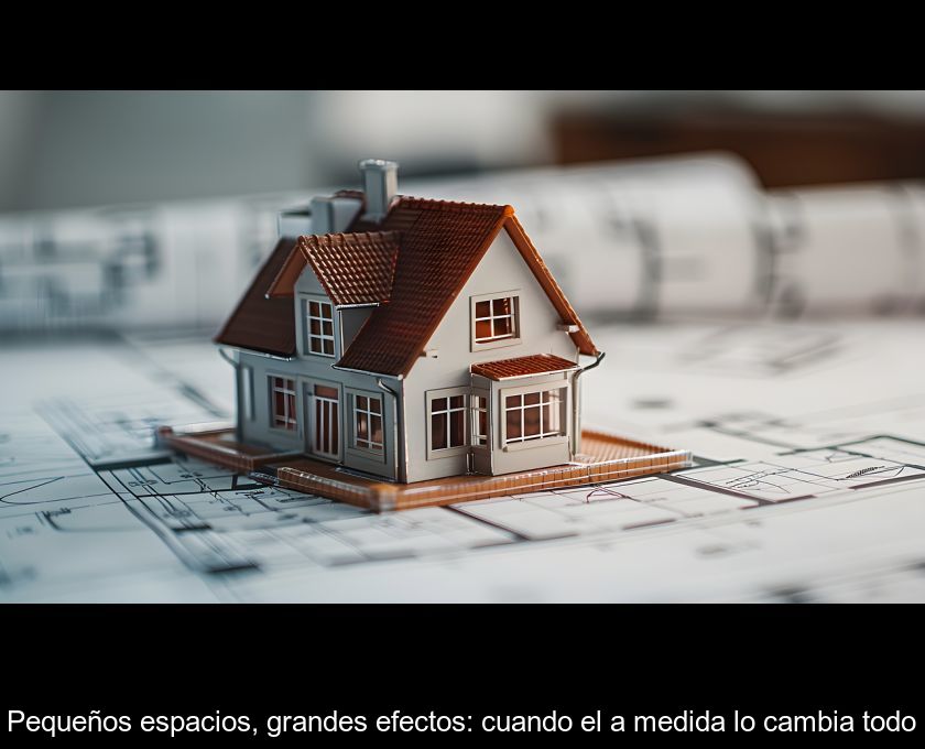 Pequeños Espacios, Grandes Efectos: Cuando El A Medida Lo Cambia Todo