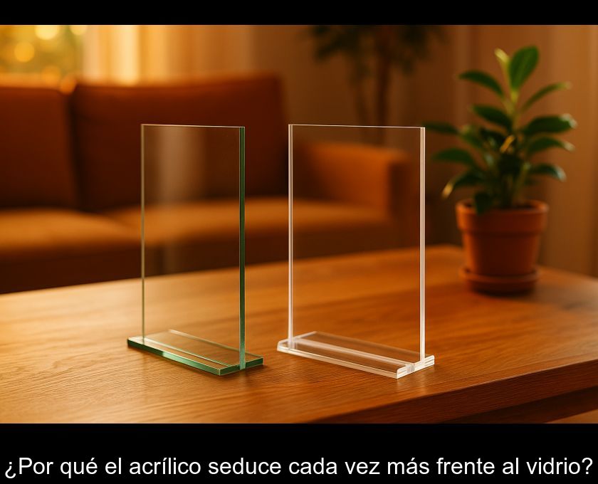 ¿por Qué El Acrílico Seduce Cada Vez Más Frente Al Vidrio?
