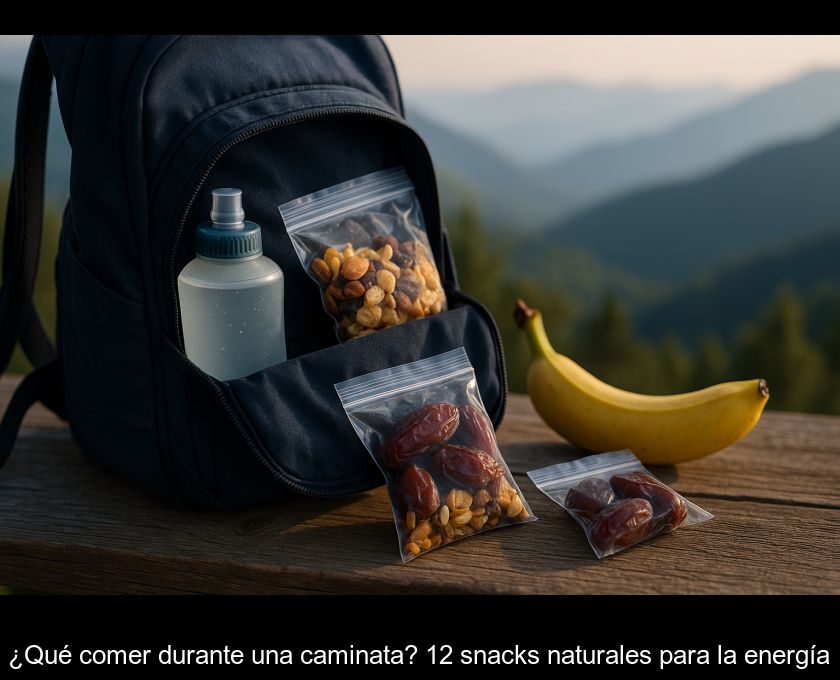 ¿qué Comer Durante Una Caminata? 12 Snacks Naturales Para La Energía