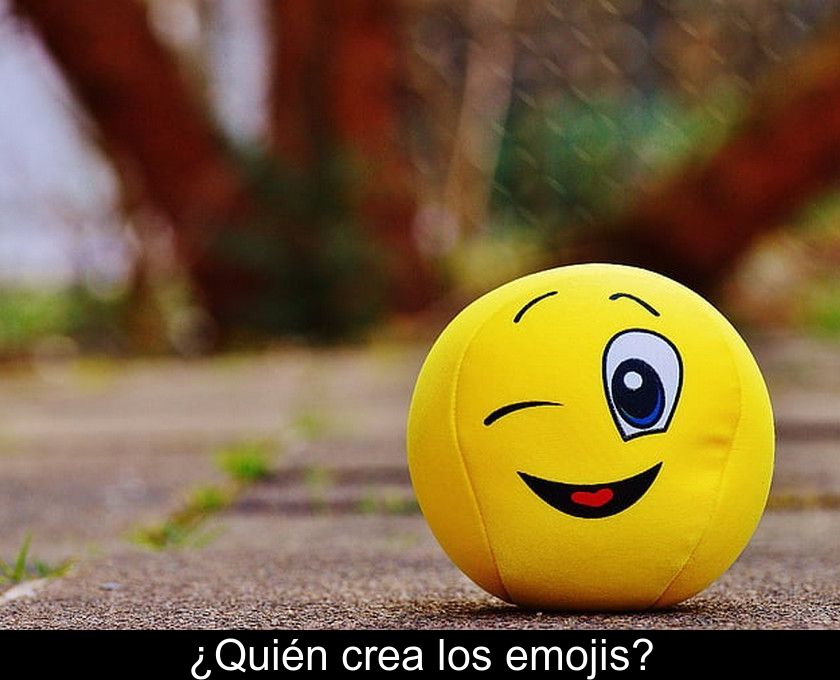 ¿quién Crea Los Emojis?