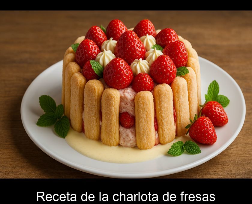 Receta De La Charlota De Fresas