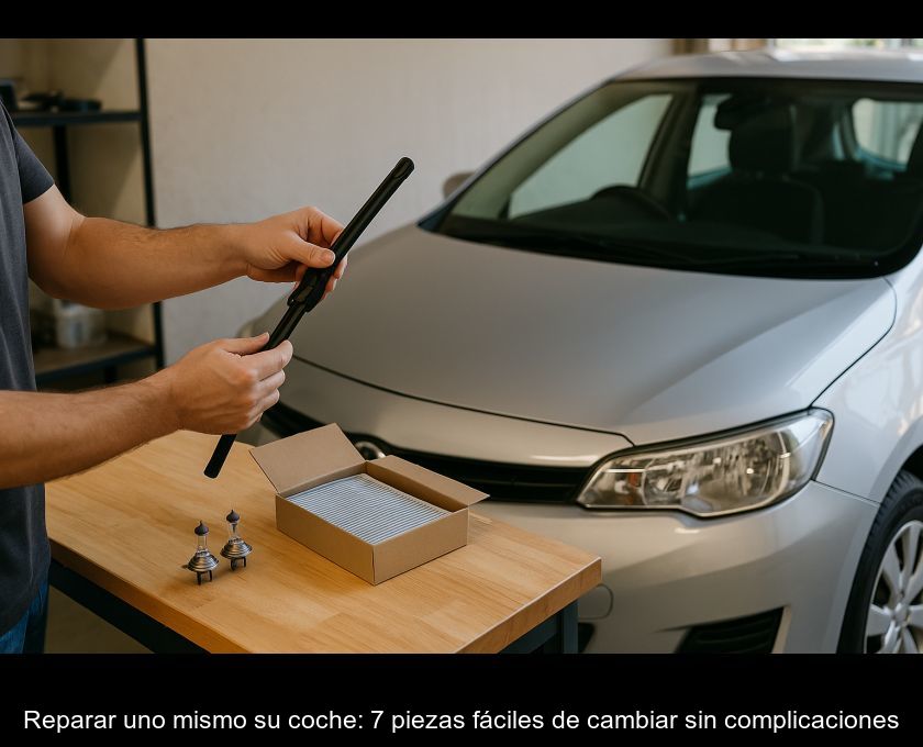 Reparar Uno Mismo Su Coche: 7 Piezas Fáciles De Cambiar Sin Complicaciones