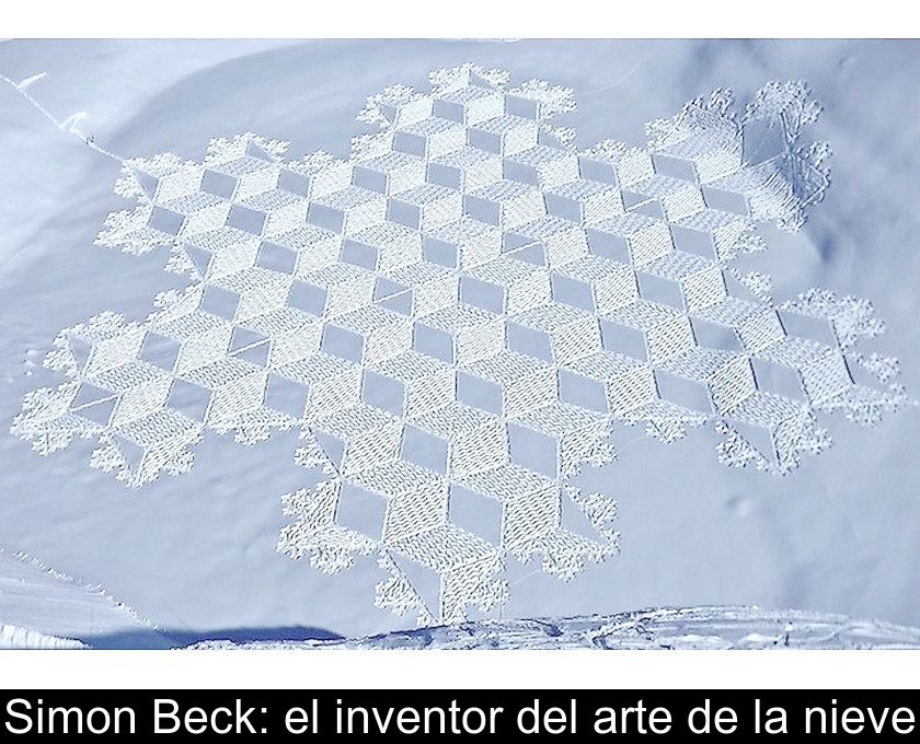 Simon Beck: El Inventor Del Arte De La Nieve