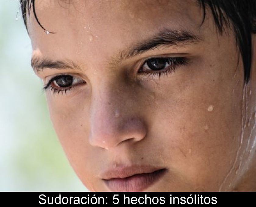 Sudoración: 5 Hechos Insólitos